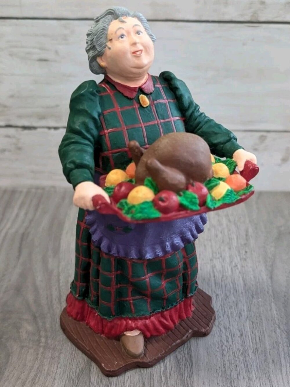 Department 56 All Through the House Aunt Martha With Turkey